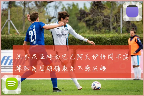 沃齐尼亚转会巴乙阿瓦伊传闻不实球队高层明确表示不感兴趣